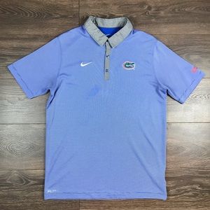 Nike Florida Gator Dri-Fit Polo Shirt Mens Size Large